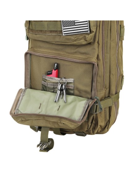 XL karinė kuprinė, žalia