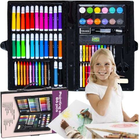 Tapybos rinkinys lagamine 86 vnt