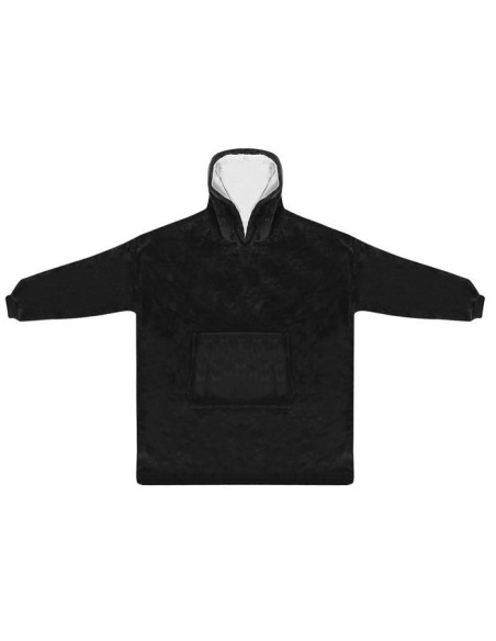 XXL megztinis - juoda antklodė