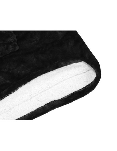 XXL megztinis - juoda antklodė