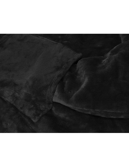 XXL megztinis - juoda antklodė