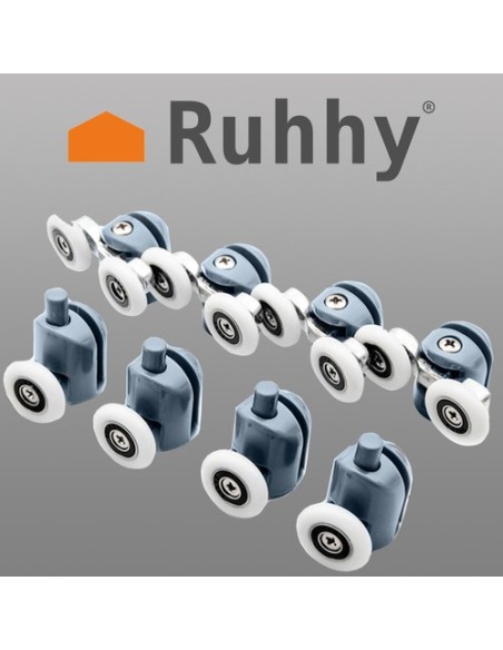 Ratukai dušo kabinai, rinkinyje 8 vnt. KK9646