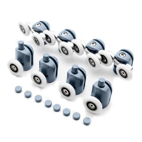 Ratukai dušo kabinai, rinkinyje 8 vnt. KK9646