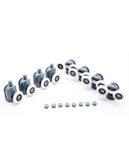 Ratukai dušo kabinai, rinkinyje 8 vnt. KK9646