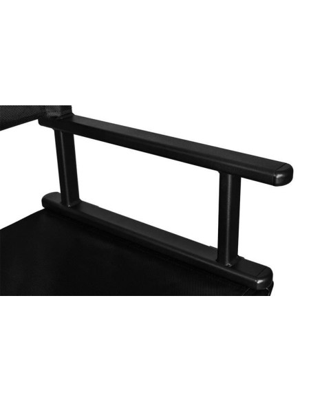 Aliuminio makiažo kėdė su galvos atrama