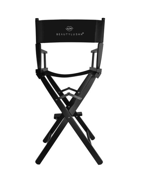 Aliuminio makiažo kėdė su galvos atrama