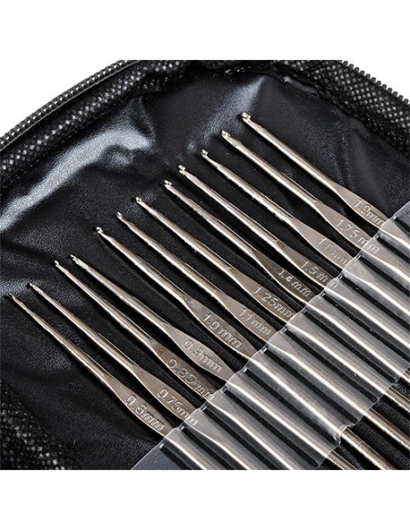 Nėrimo kabliukų rinkinys 50 vnt.