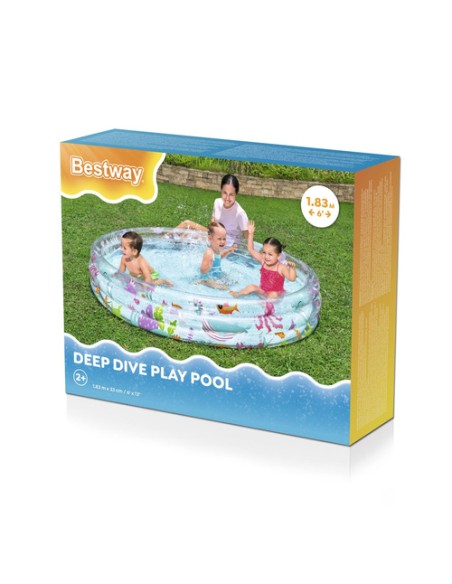 Pripučiamas baseinas 188x33cm BESTWAY 51005