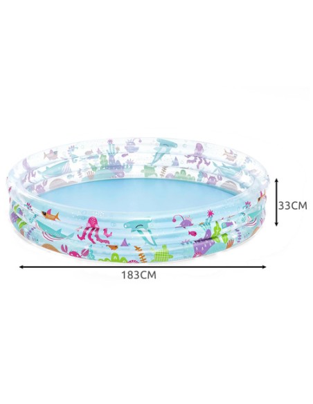 Pripučiamas baseinas 188x33cm BESTWAY 51005