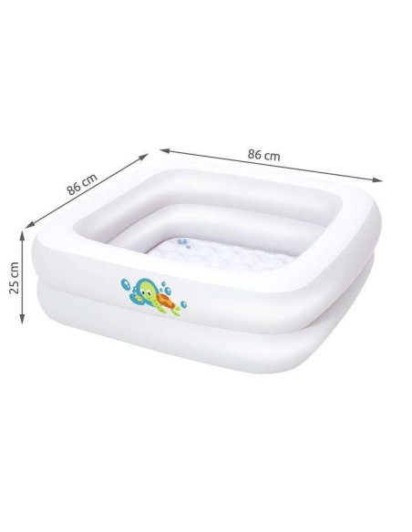 Pripučiamas baseinas 86x86x25cm BESTWAY 51116