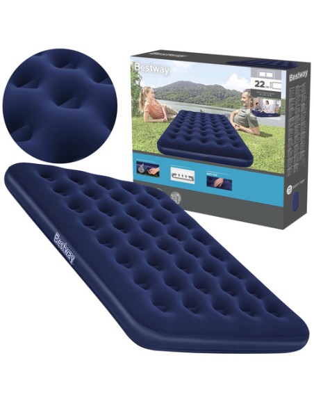 Dvigubas čiužinys 191 x 137 x 22 cm BESTWAY 67002