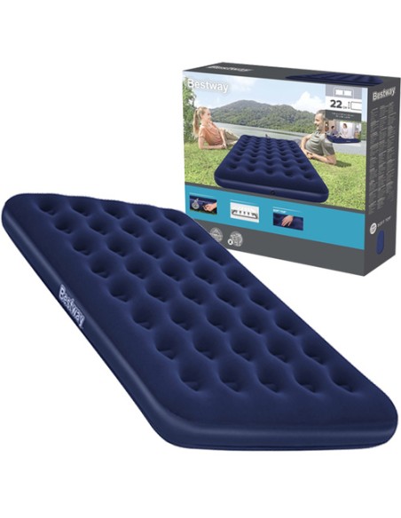 Dvigubas čiužinys 191 x 137 x 22 cm BESTWAY 67002