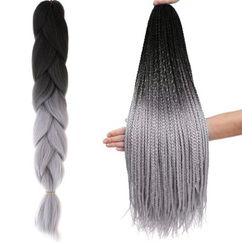Sintetinės plaukų ombre pynės sz/ sz W10345