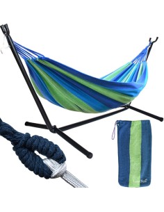 Sodo hamakas 200x150cm su rėmu