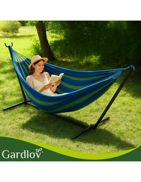 Sodo hamakas 200x150cm su rėmu