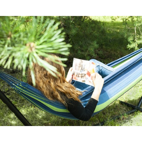 Sodo hamakas 200x150cm su rėmu