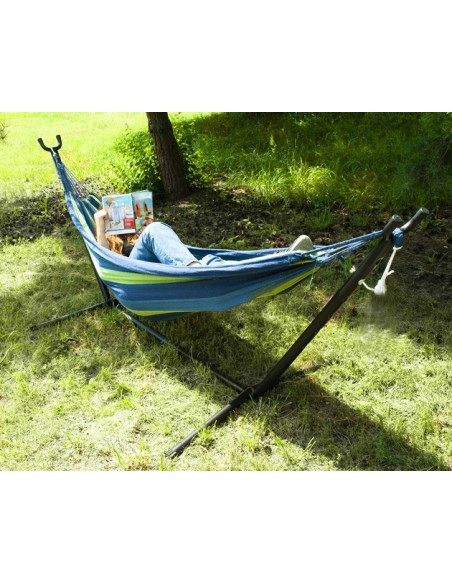 Sodo hamakas 200x150cm su rėmu