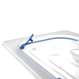Dangtis su silikonine tarpine GN 1/6 konteineriams - Hendi 881842