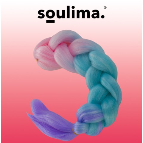 Sintetinės plaukų ombre pynės rožinės/ ni/ f W10341