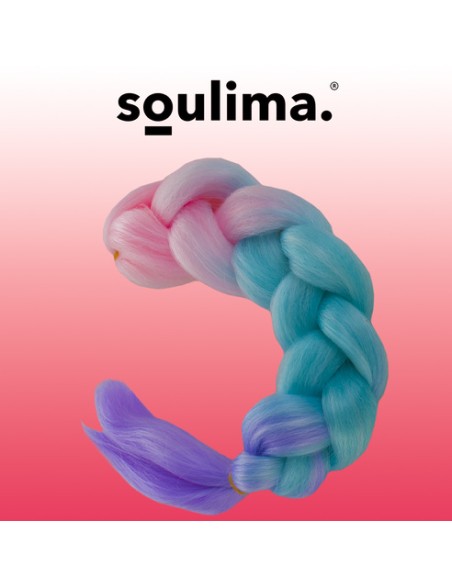 Sintetinės plaukų ombre pynės rožinės/ ni/ f W10341