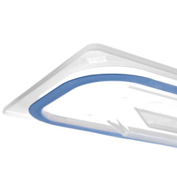 Dangtis su silikonine tarpine GN 1/6 konteineriams - Hendi 881842
