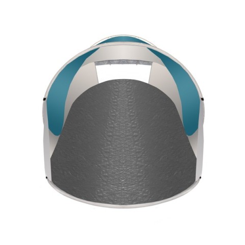 Paplūdimio palapinė 145x100x70cm - turkio spalvos - balta