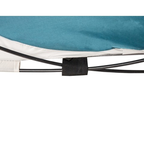 Paplūdimio palapinė 145x100x70cm - turkio spalvos - balta