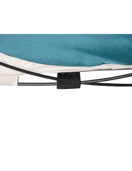 Paplūdimio palapinė 145x100x70cm - turkio spalvos - balta