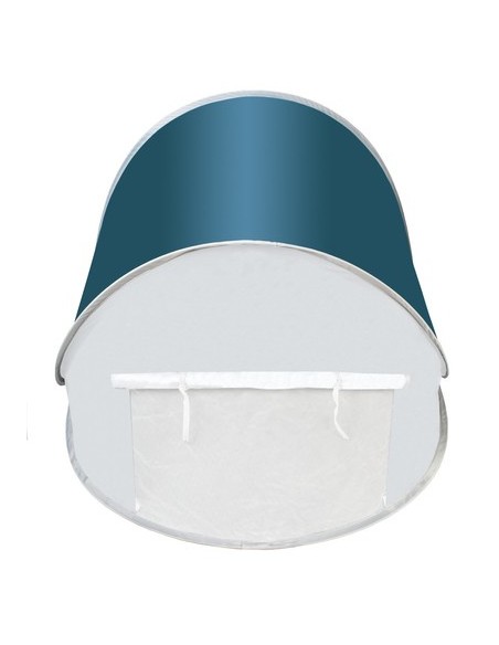 Paplūdimio palapinė 145x100x70cm - turkio spalvos - balta