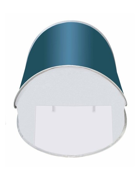 Paplūdimio palapinė 145x100x70cm - turkio spalvos - balta