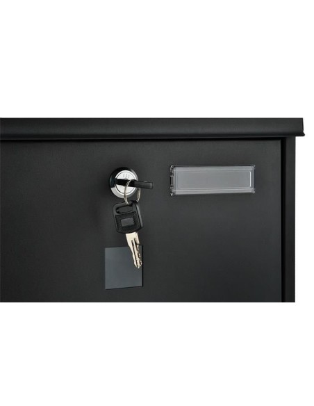 Pašto dėžutė – juoda