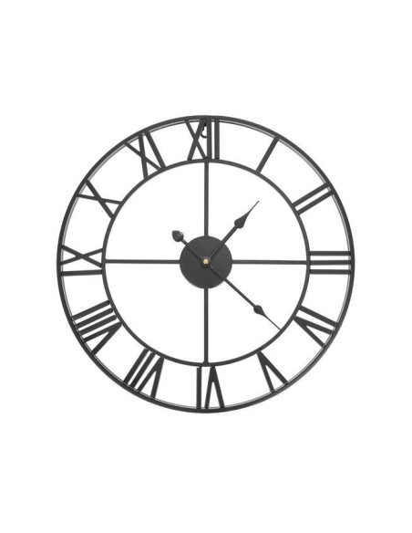 Retro sieninis laikrodis - juodas