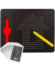 Lenta + magnetiniai rutuliukai + rašiklis su magnetu