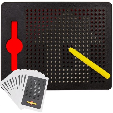 Lenta + magnetiniai rutuliukai + rašiklis su magnetu
