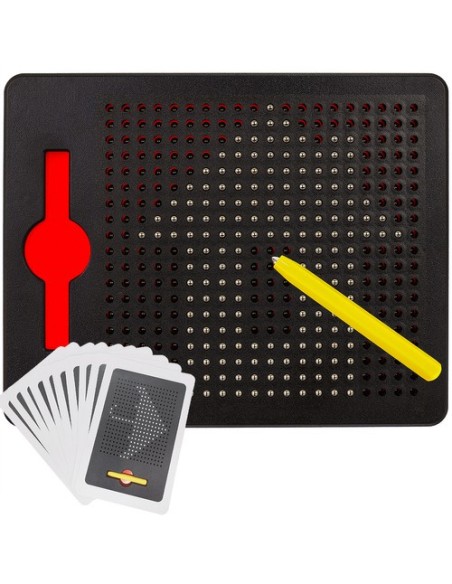 Lenta + magnetiniai rutuliukai + rašiklis su magnetu