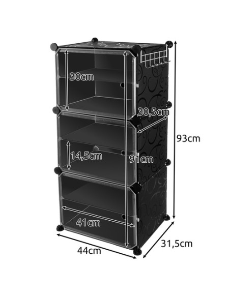 Batų lentyna - 6 lentynos