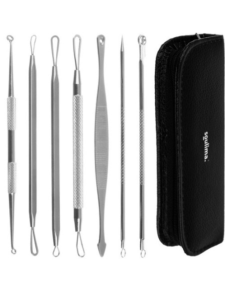 Šaukšteliai inkštirams šalinti - rinkinyje 7 vnt