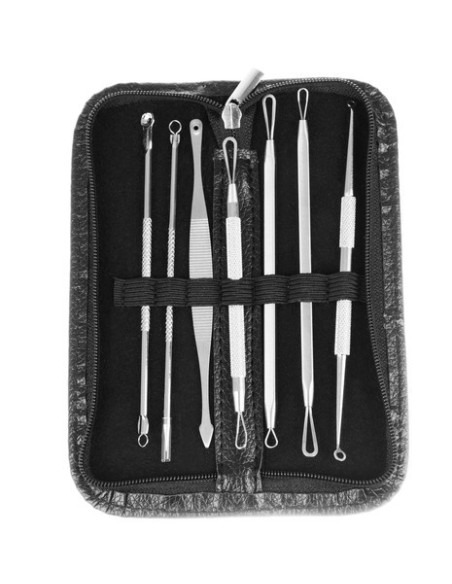 Šaukšteliai inkštirams šalinti - rinkinyje 7 vnt