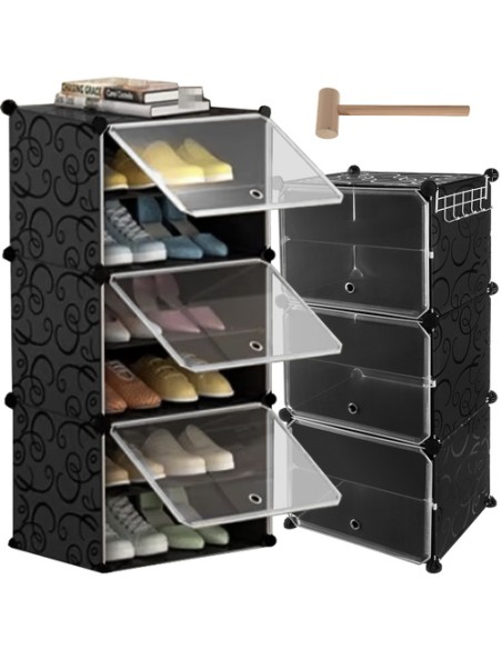 Modulinė batų lentyna – 6 lygių