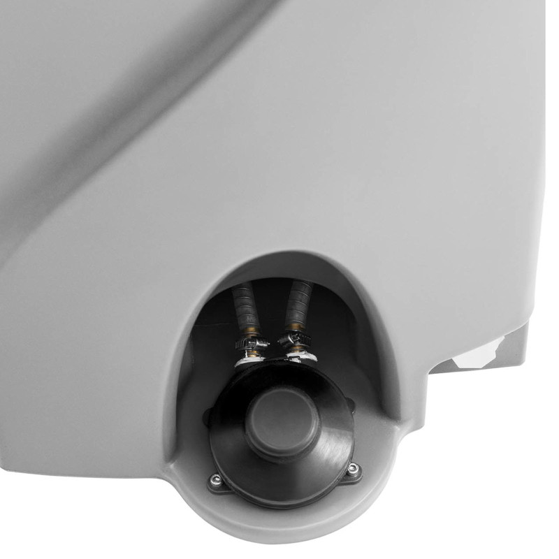 Nešiojamas kempingo praustuvas su muilo dozatoriumi ir laikikliu popieriui SET 65 l