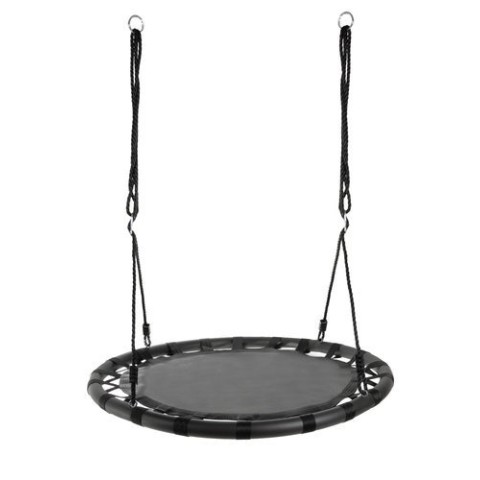 Sūpynės gandralizdžiui, 100 cm, juodos