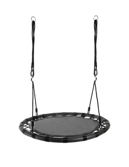 Sūpynės gandralizdžiui, 100 cm, juodos