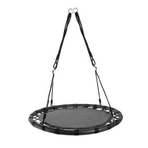 Sūpynės gandralizdžiui, 100 cm, juodos