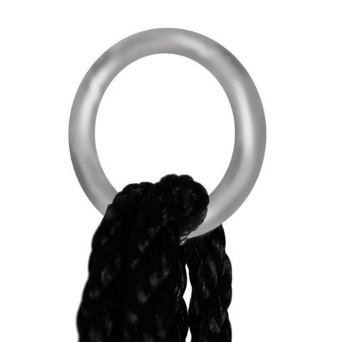 Sūpynės gandralizdžiui, 100 cm, juodos