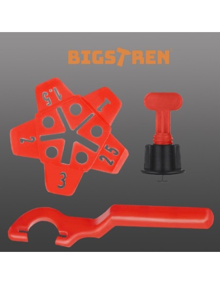 Plytelių išlyginimo sistema 150vnt + rakteliai