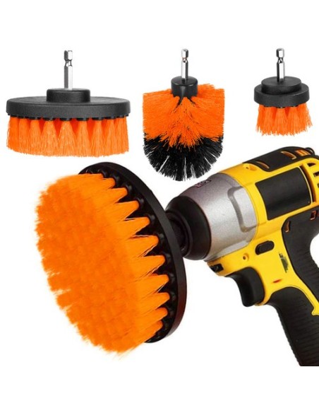 Grąžto valymo šepečiai - 4 vnt