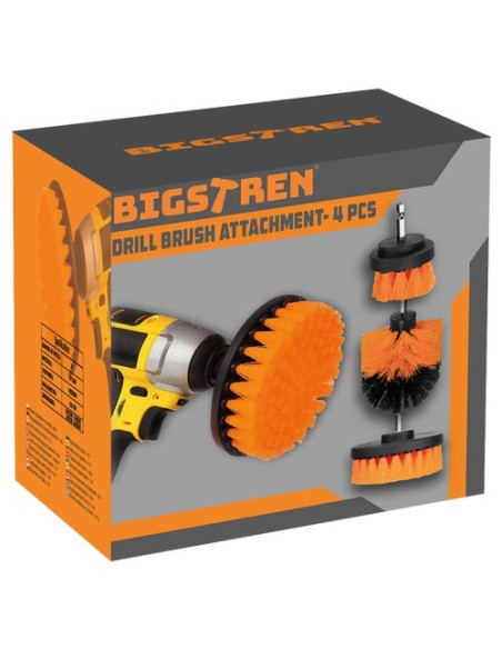 Grąžto valymo šepečiai - 4 vnt