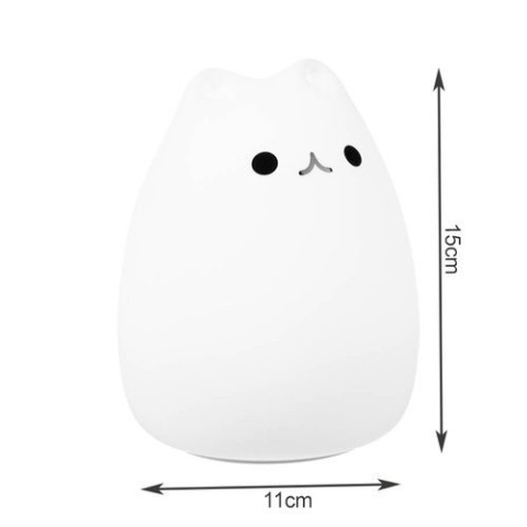 LED naktinė lempa - kačiukas