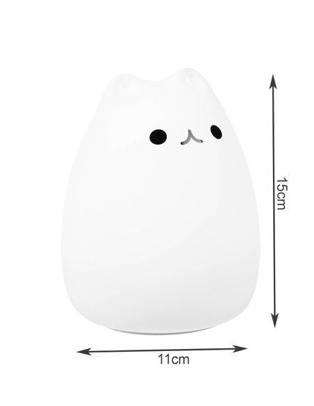 LED naktinė lempa - kačiukas