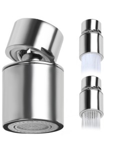 Dviejų funkcijų aeratorius su jungtimi